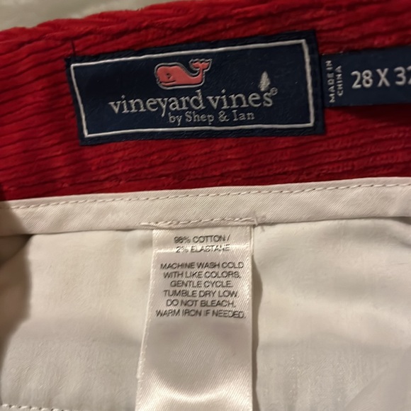 Vineyard vines wide wale corduroys breaker pant 28 x 32 - Picture 3 of 4